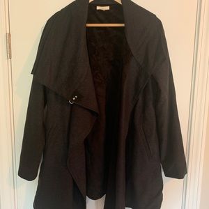 Tulle Coat with side clasp closure